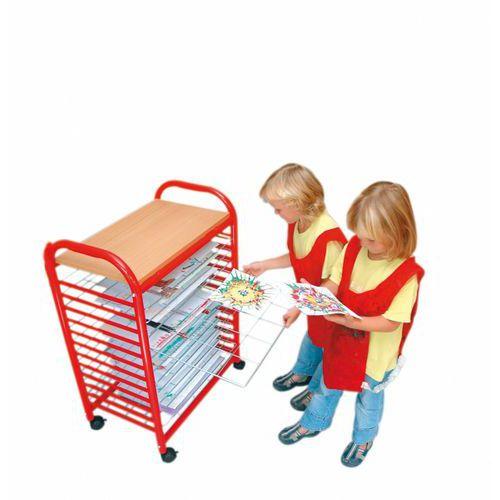 Illustration de : Chariot sèche dessins 64 x 96 x 40 cm