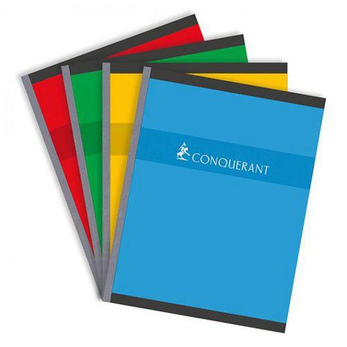 Illustration de : Brochure 17x22 cm 70g 192 pages seyes écolier NF 18 - Conquerant