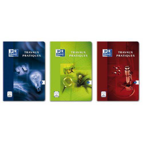 Illustration de : Cahier travaux pratiques 80 pages A4 - Oxford