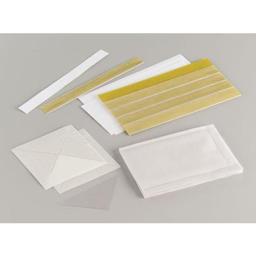 Illustration de : Porte-étiquettes autocollants 200 x 20mm - Durable