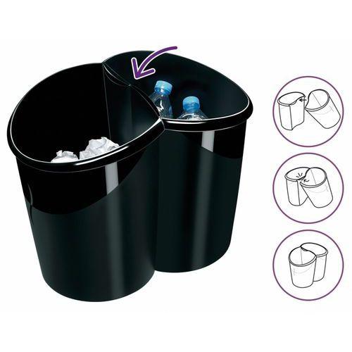 Illustration de : Duo de corbeilles tri sélectif - Recyclé - CEP