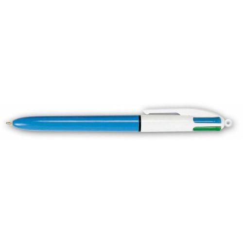 Illustration de : Stylo bille 4 couleurs - Bic