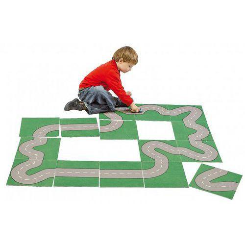 Illustration de : Les ensembles modulables - le circuit routier