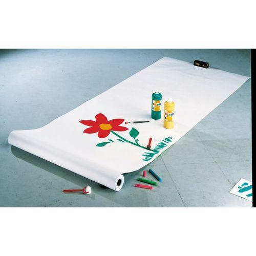 Illustration de : Rouleau papier spécial fresque 50 m x 1 m 120g