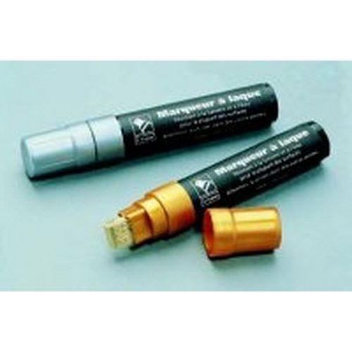 Illustration de : Marqueur à laque à valve, pointe large 15 mm