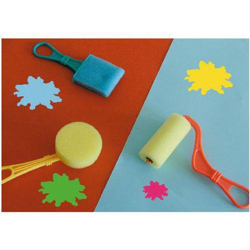 Illustration de : Sachet d'accessoires à peindre en mousse