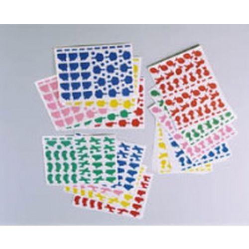 Illustration de : Pochette 40 feuilles gommettes (1080 gommettes) - Pichon