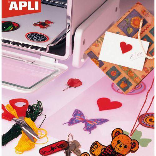 Illustration de : Feuille plastique magique A4 - Apli