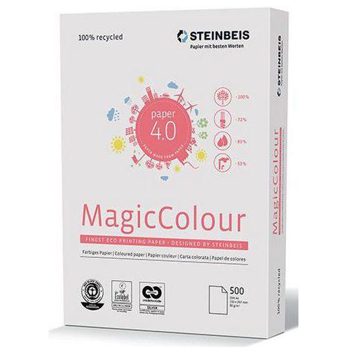 Illustration de : Ramette 500 feuilles recyclé A4 80g