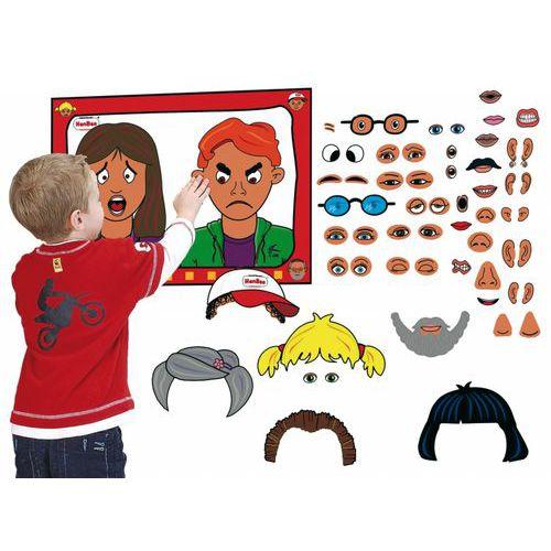 Illustration de : Pim et Tom - visages et expressions