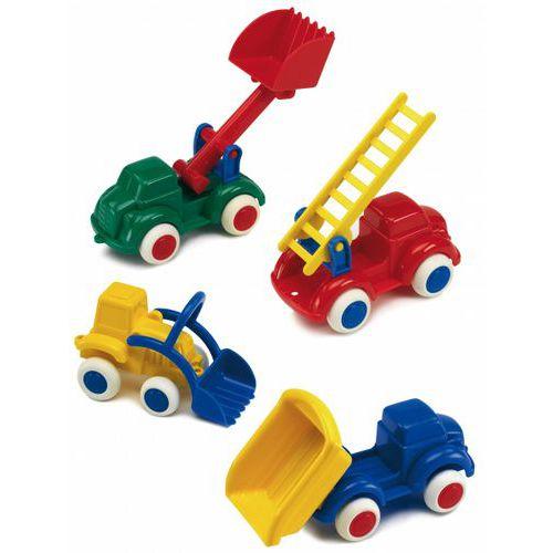 Illustration de : Lot 8 engins de chantier 14 cm