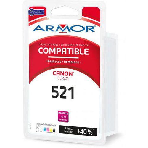 Illustration de : Cartouche jet d'encre compatible Canon CLI-521 - Owa