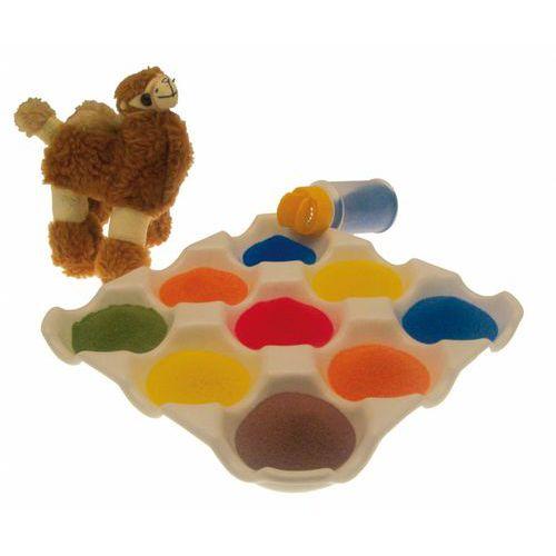 Illustration de : Lot de 6 sacs de 500g sable naturel coloré fin + 6 salières offertes