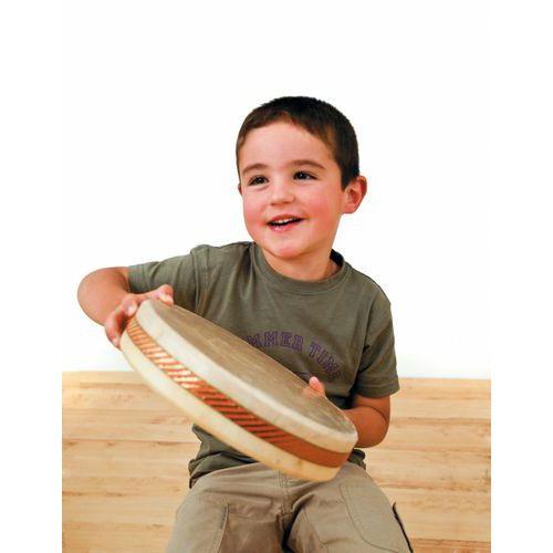 Illustration de : Tambour d’océan peau naturelle 25 cm - Fuzeau