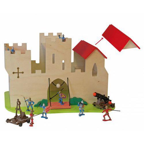 Illustration de : Le château fort du moyen-âge - Jb bois