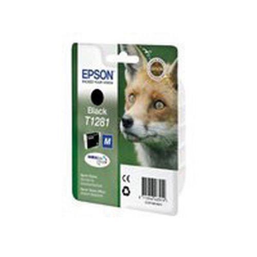 Illustration de : Cartouche jet d'encre noire Epson T1281 C13T12814012 - Epson