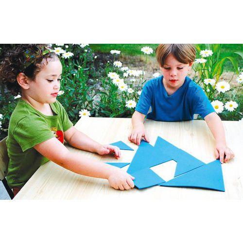 Illustration de : Maxi tangram en mousse