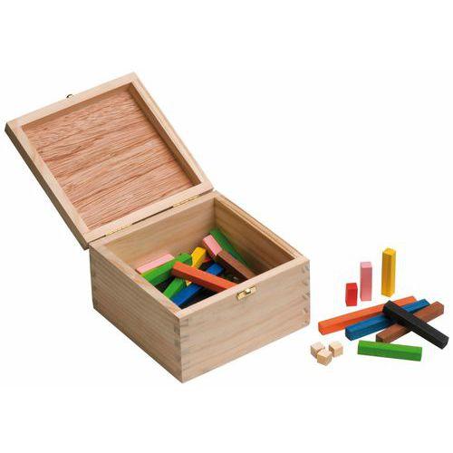 Illustration de : Coffret 100 réglettes mathématiques