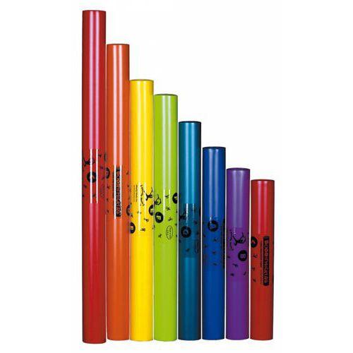 Illustration de : Lot 8 notes diatoniques boomwhackers - Fuzeau