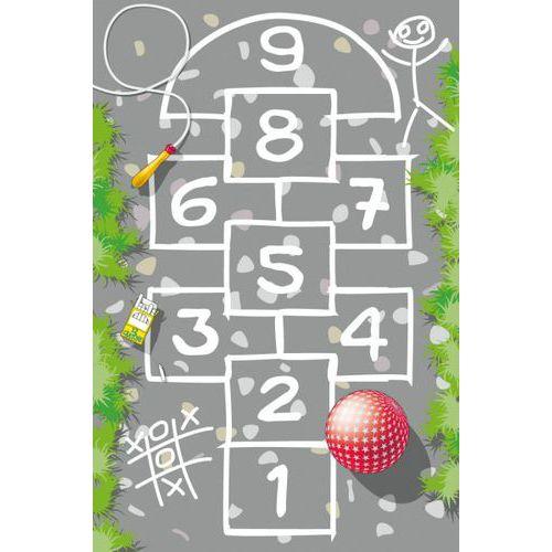 Illustration de : Tapis de jeu 'la marelle'