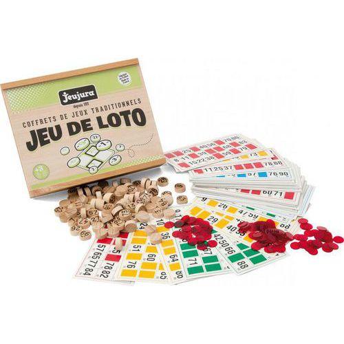 Illustration de : Coffret de jeu de loto - Jeujura