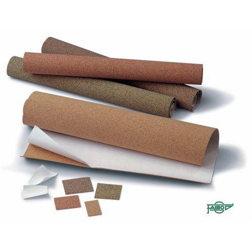 Illustration de : Lot de 4 rouleaux liège adhésifs colorés