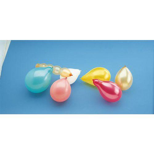 Illustration de : Sachet de 25 ballons baudruche assortis