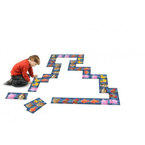 Illustration de : Domino animaux rigolos