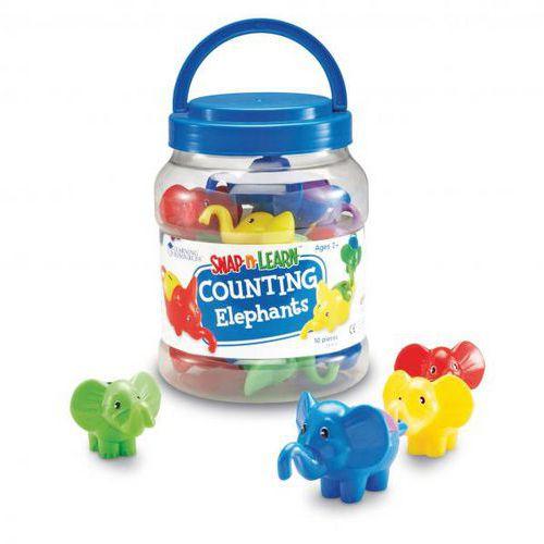 Illustration de : La famille éléphant - Learning ressources