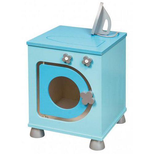 Illustration de : Meuble lingerie lave-linge, table à repasser et son fer - Jb bois