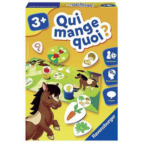 Illustration de : Qui mange quoi ? - Ravensburger