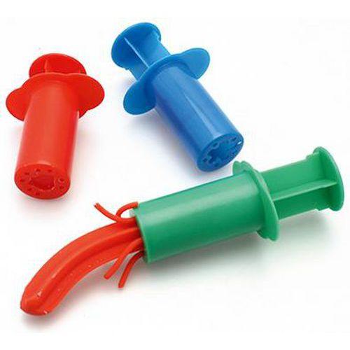 Illustration de : Ensemble 5 seringues pour modelage formes assorties