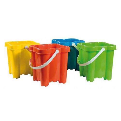 Illustration de : Seau de plage château-fort 20 cm