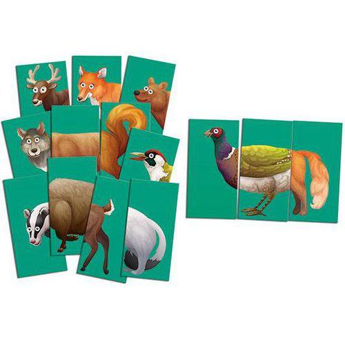 Illustration de : Jeux géant Mix Max - les animaux de la forêt