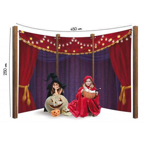 Illustration de : Décor de théatre/scène