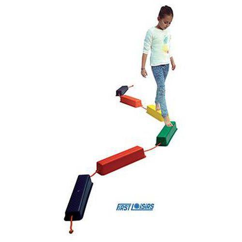 Illustration de : Parcours de poutres espacées