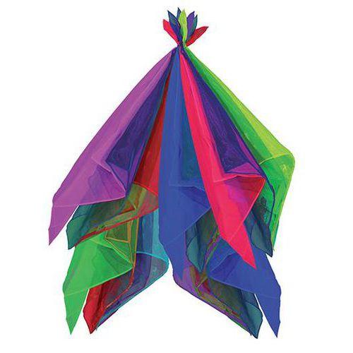 Illustration de : Lot de 15 foulards de jonglage