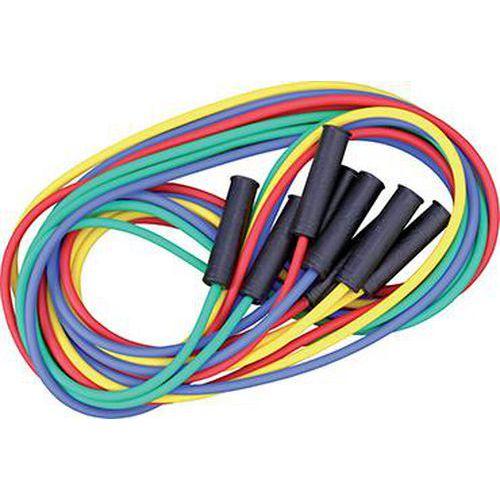 Illustration de : Lot de 4 maxi cordes à sauter