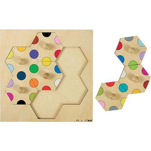 Illustration de : Jeu de combinaison les couleurs - Rolf