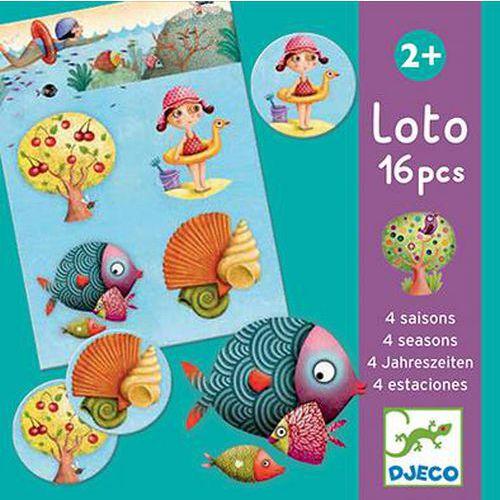 Illustration de : Loto des 4 saisons - Djeco