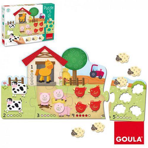 Illustration de : Puzzle 1-5 - Goula