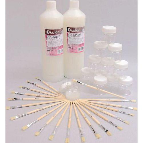 Illustration de : Kit colle gel école - O-Color