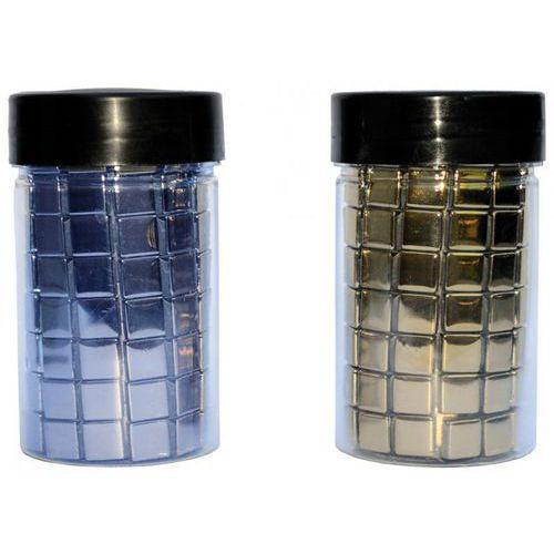 Illustration de : Pot 250g mosaïque verre