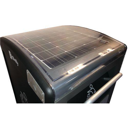 Illustration de : Poubelle connectée Bigbelly compacteur