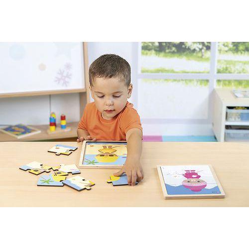 Illustration de : Puzzles - kimi - les saisons-Nathan