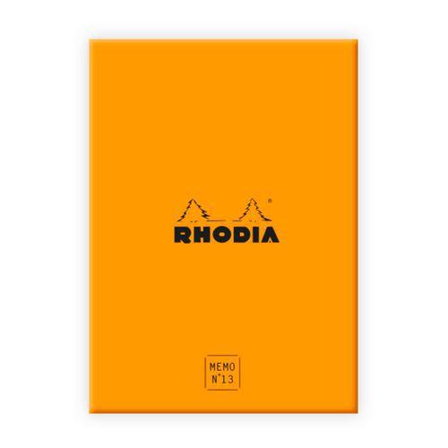 Illustration de : Bloc note ligné avec coffret - Rhodia