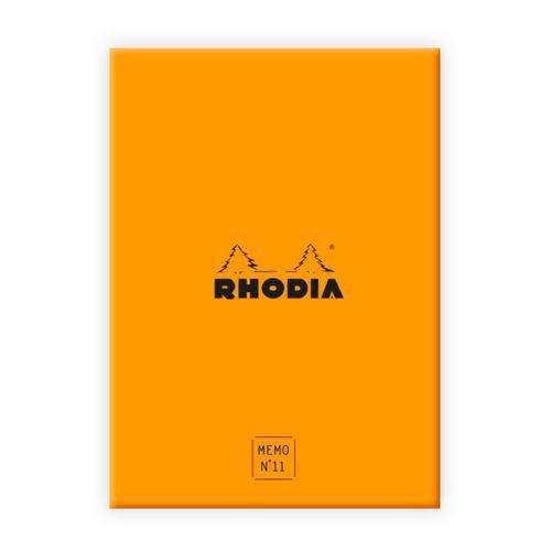 Illustration de : Bloc note petits carreaux avec coffret - Rhodia