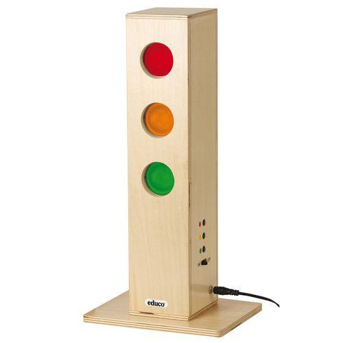 Illustration de : Feu de signalisation - Educo