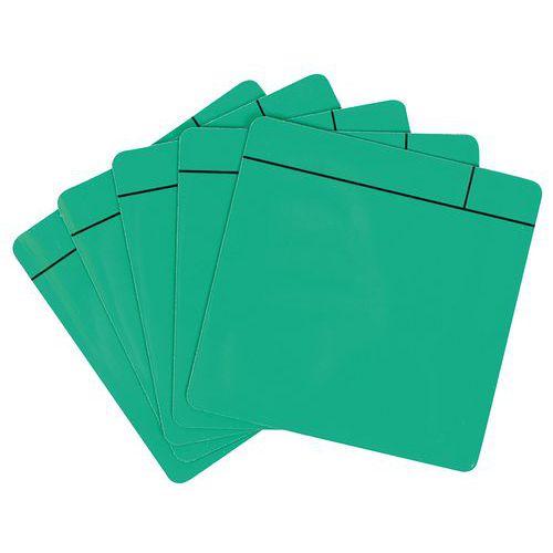 Illustration de : Aimant carré type note