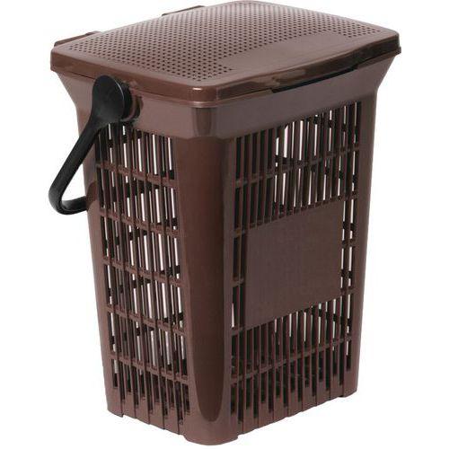 Illustration de : Poubelle Umimax ventilé porte-sac à ordures 10 L_Vepabins